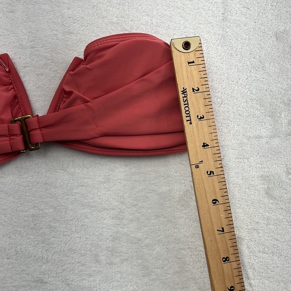 NWT Andie S Pink The Scala Bandeau Strapless Bikini Bathing Suit Top PUNC‎ - Picture 4 of 10